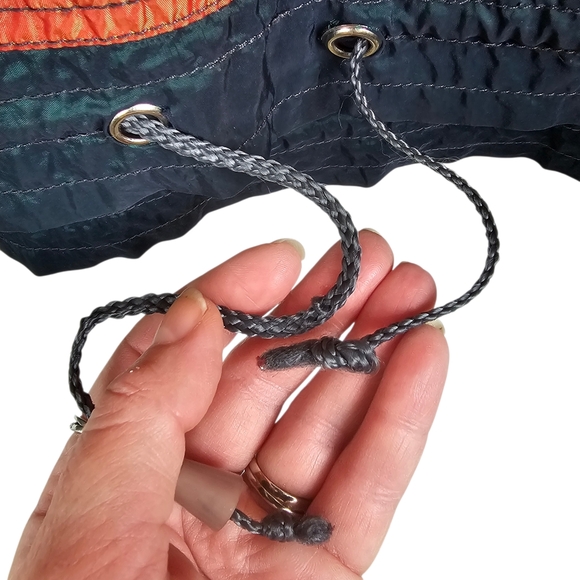 Body Glove Vintage 90's Pullover Hooded Windbreaker Jacket Colorblock - Picture 6 of 10